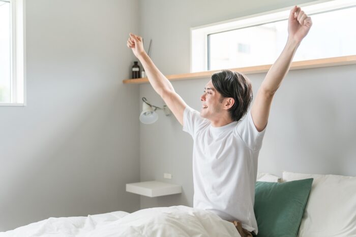 快適な住まいで過ごす入居者