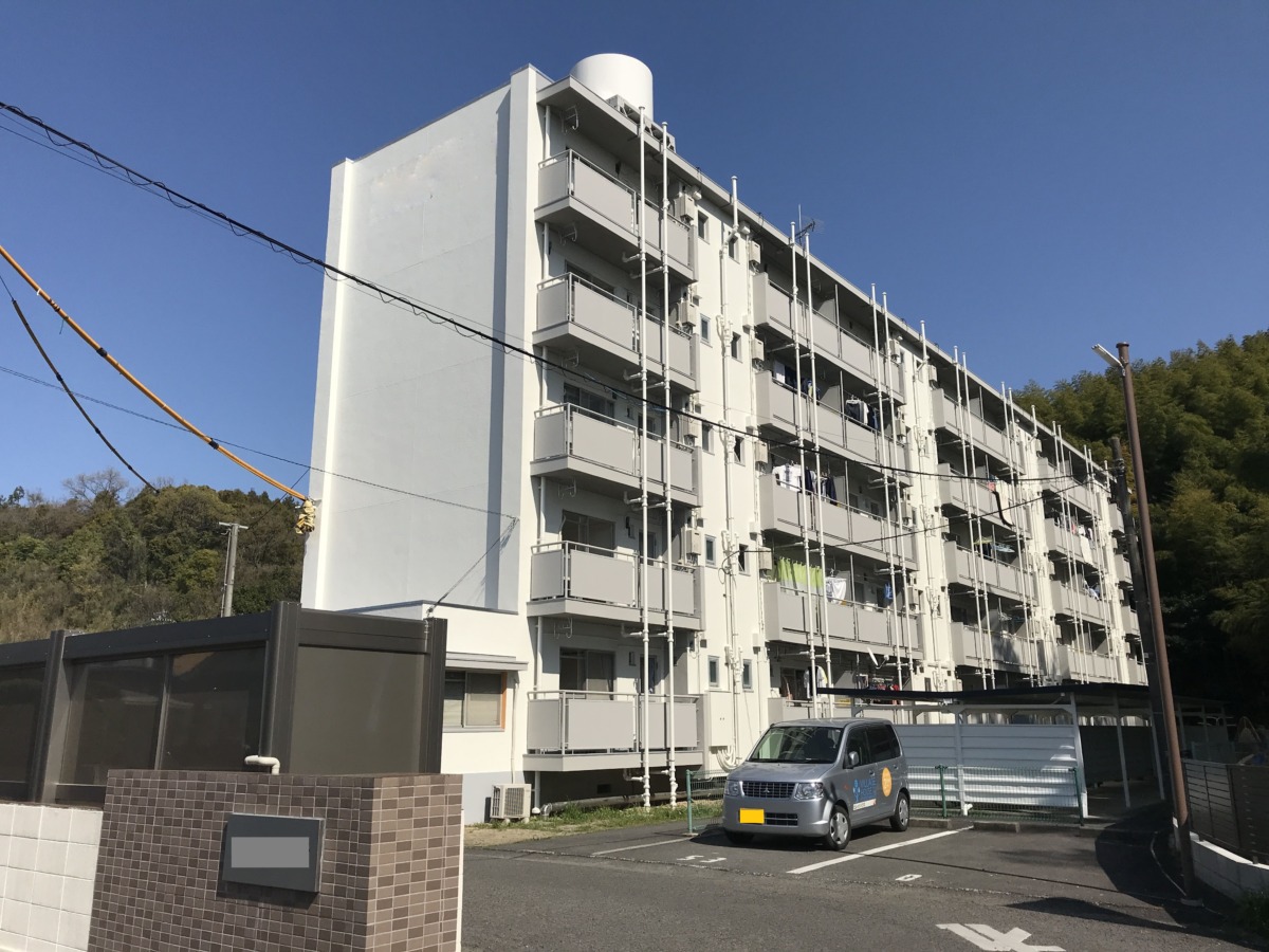 集合住宅の外壁塗装工事後