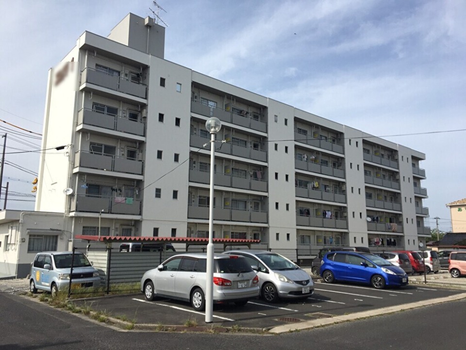 集合住宅の外壁改修工事後