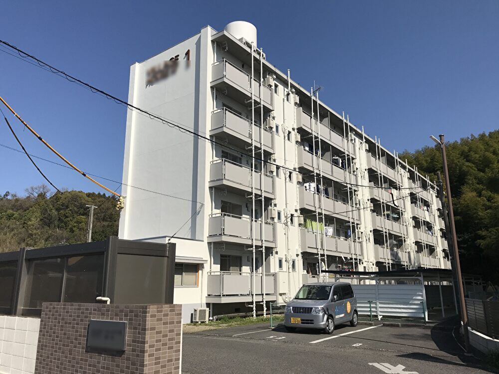 集合住宅の外壁改修工事後