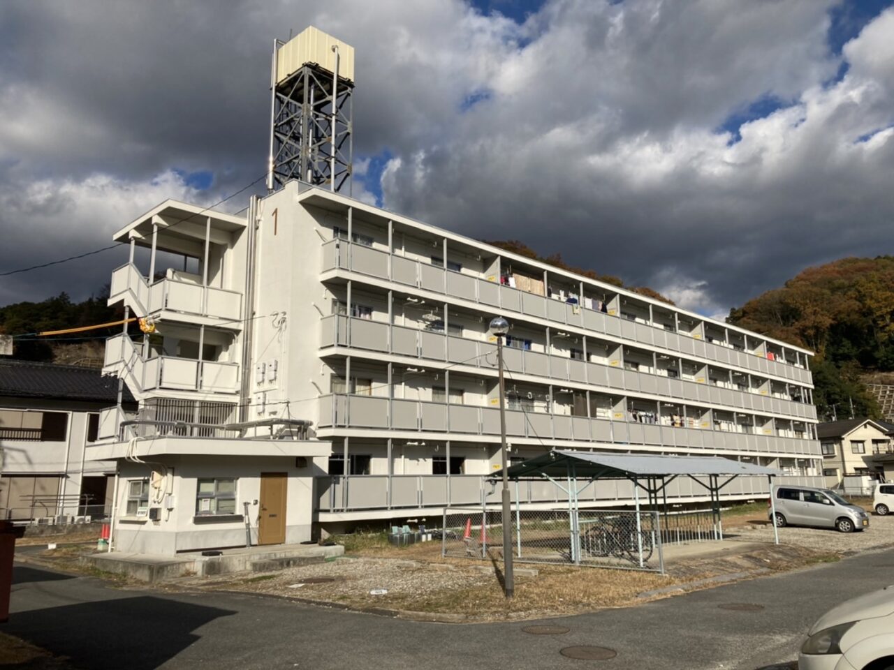 集合住宅の外壁改修工事後