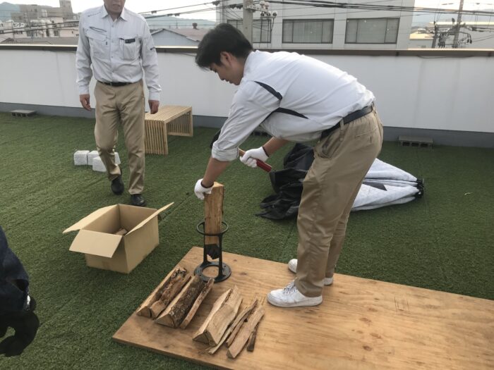 屋上テントサウナ体験会
