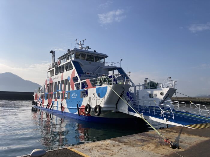 現地確認で百島へ！