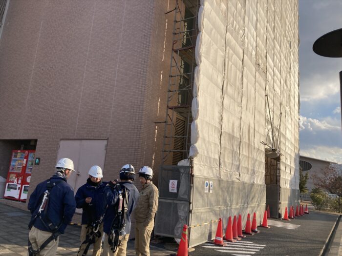 福山市立大学_外壁改修工事