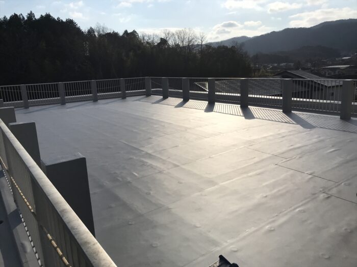 市立芦田中学校_屋上防水工事