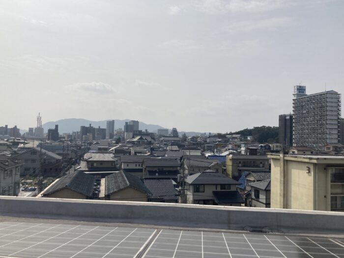現場から見た福山城🏯