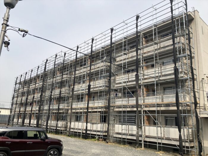 岡山県集合住宅～外壁改修工事他～