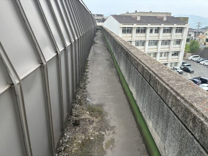 市内高等学校～屋上防水改修工事②～