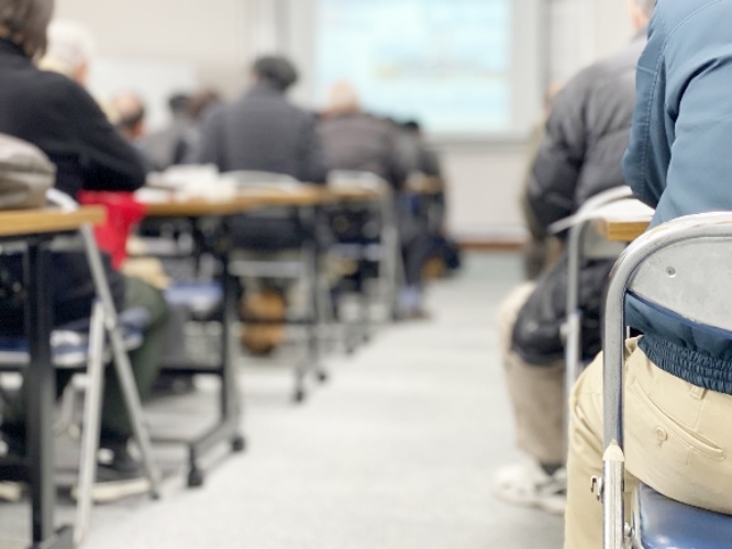 入居者様説明会の様子